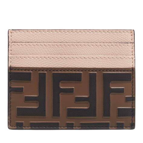 fendi porta carte credito|fendi bifold card holder.